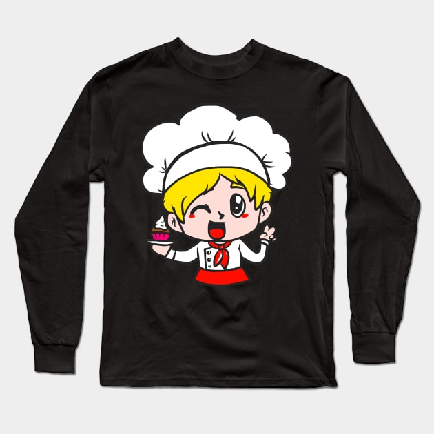 CONFECTIONER Long Sleeve T-Shirt by KK-Royal